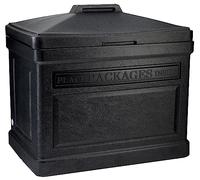 Mighty Tuff MTDB0001 - Caja de entrega de paquetes, grande, color negro