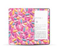 MightySkins - Funda protectora brillante con purpurina compatible con Amazon Kindle Paperwhite 5 de 6,8 pulgadas (11. generaci n, 2021) - Sprink