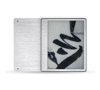 MightySkins - Funda protectora brillante con purpurina compatible con Amazon Kindle Scribe (2022) - Aluminio cepillado | Acabado brillante con pu