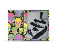 MightySkins - Funda protectora brillante con purpurina compatible con Amazon Kindle Scribe (2022) - Calaveras de caramelo | Acabado protector bri