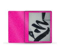 MightySkins - Funda protectora con purpurina brillante compatible con Amazon Kindle Scribe (2022) - Rosa intenso | Acabado protector con purpurin