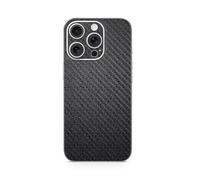 MightySkins - Funda protectora de fibra de carbono compatible con Apple iPhone 16 Pro - Glamorous - Funda protectora de vinilo 3M de alta calidad, fácil de aplicar, fabricada en los Estados Unidos por