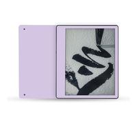 MightySkins - Funda protectora de vinilo compatible con Amazon Kindle Scribe (2022) - Lila s lido | Funda protectora duradera y nica | F cil de