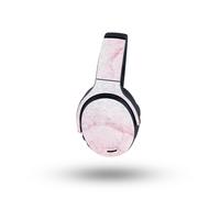 MightySkins Piel Brillante con Brillo para Skullcandy Crusher ANC 2 - Mármol Rosa Deslumbrante