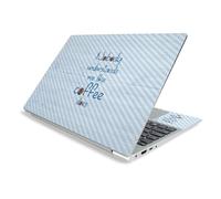 MightySkins Piel de Fibra de Carbono para Lenovo IdeaPad S340 15"""" (2019) Caf me entiende | Acabado protector de fibra de carbono texturizado