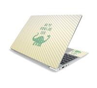 MightySkins Piel de Fibra de Carbono para Lenovo IdeaPad S340 15"""" (2019) Todos mis amigos estn muertos | Acabado protector de fibra de carbon