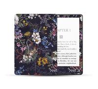 MightySkins - Skin Compatible con Amazon Kindle Paperwhite 5 de 6.8 Pulgadas, 11ª generación (2021), Envoltura Completa, Flor de Medianoche, Protectora y única, fácil de aplicar, Fabricada en Estados