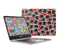 MightySkins Skin compatible con Samsung Chromebook Plus de 12,3 pulgadas (2017 - Retro Controllers 3 | Cubierta protectora de vinilo duradera y