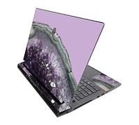 MightySkins - Skin para Alienware M17 R3 (2020) y M17 R4 (2021) - Ágata amatista | Envoltura protectora de vid | Fácil de aplicar y cambiar de estilo | Fabricado en los Estados Unidos