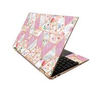 MightySkins Skin para HP Spectre x360 15"""" (2020) Mrmol Geo Floral | Cubierta protectora de vinilo duradera y nica | Fcil de aplicar Quitar