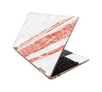 MightySkins Skin para HP Spectre x360 15"""" (2020) Oro rosa arrugado | Cubierta protectora de vinilo duradera y nica | Fcil de aplicar Quitar