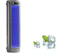 Migilife ace enfriador, aire acondicionado portatil, enfriador de aire, ventilador aire frio USB, 3 velocidades(Gris)