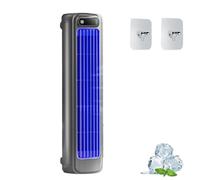 Migilife Cooling Ace, 3 Speeds Adjustable Sherum Cooling Ace, Quiet Portable Air Conditioner with 3 Speeds, Suitable for Offices Homes (1Pc Grey)