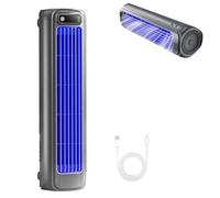 Migilife Cooling Ace - Aire acondicionado portátil y enfriador evaporativo para dormitorio, oficina, hogar | Ventilador de escritorio recargable por USB de 3 velocidades | Ultra silencioso (20 db