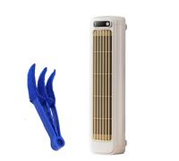 Migilife Cooling Ace Sherum Coldeez Libiyi Imwing Glosrity Olygee Cooling Ace Ventilador de aire recargable por USB para habitaciones, ventilador de torre portátil de escritorio con tres velocidades