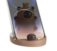 Mignon Capybara Téléphone Porte-téléphonie, porte-téléphonie de support de tablette Capybara, décoration d'ornement de bureau multi-fonctionnel pour le lieu de travail de voiture de chambre à coucher