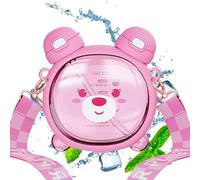 mignonne d'ours | transparente portable de grande capacité à l'épreuve des fuites transparente, portative d'ours de grande capacité avec la courroie et l