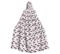 Migpkd Adorable capa larga con capucha para bebé, disfraz de perezoso para adultos, disfraz unisex