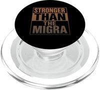 Migración mexicana Brown Raza Latina Más Fuerte Que Migra PopSockets PopGrip para MagSafe