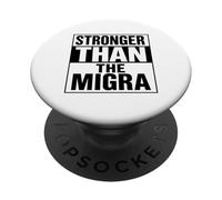 Migración mexicana más fuerte que migra Chicano Raza Latina PopSockets PopGrip Adhesivo