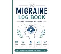 Migraine Log Book: Headache Tracker & Migraine Journal for Pain, Symptoms, Triggers, Duration & Treatment | 6 x 9 Inch | 110 Log Pages