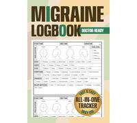 Migraine Logbook: A User-Friendly Migraine and Headache Journal to Track Pain, Symptoms, Triggers, Medications, Relief Methods, and Treatment Progress ... Doctor Visits (Health & Wellness Trackers)