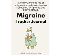 Migraine Tracker Journal: A mildly unhinged log of migraine attacks, medication schedules, symptoms, and body betrayal