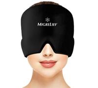 MigreLief Gorro de alivio de migraña para el dolor de cabeza, terapia fresca, tapa fría de gel de hielo que proporciona alivio natural de enfriamiento
