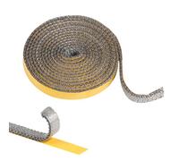MIGUBIGU 1PCS Juntas para Chimenea 2mmx15mmx2.5m Junta Refractaria Chimenea | Junta Puerta Chimenea de Leña para Estufa de Leña, Tubo de Humo, Autoadhesivo, Resistente al Calor