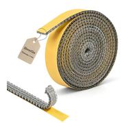 MIGUBIGU 1PCS Juntas para Chimenea 2mmx20mmx3m Junta Refractaria Chimenea | Junta Puerta Chimenea de Leña para Estufa de Leña, Tubo de Humo, Autoadhesivo, Resistente al Calor