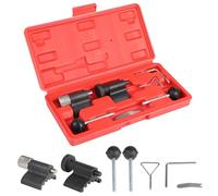 MIGUBIGU Kit Calado Distribucion Vag, Kit de Bloqueo Distribución, Herramientas de Sincronización Compatible con VW Audi SDI TDI 1,2 1,4 1,6 1,9 2,0 con Caja de Almacenamiento Roja