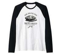 Miguel Ángel El Divino Escultor de Arte Renacentista Camiseta Manga Raglan