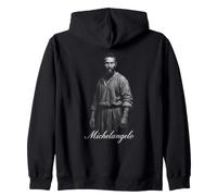 Miguel Ángel Renacimiento Leyenda Italiano Sudadera con Capucha