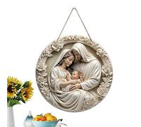 Mihauuke De Navidad para La Representación del Nacimiento,Colgante Navideño De Recuerdo - Decoración del Nacimiento de Jesús - para Pared Ventana Salón Y Puerta Principal