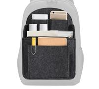 Mihauuke Organizador De Mochila De Fieltro,Moldeador Interior Multibolsillos para Mochilas | Separador Divisor de Gran Capacidad con Múltiples Bolsillos para Libros Accesorios Electrónicos Tabletas