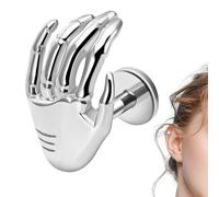 Mihauuke Pendientes De Halloween | Pendientes De Mano Esquelética Halloween,Accesorios Góticos en Forma de Mano para Mujeres y Jóvenes de Estudio Uso Diario Hogar Viajes Disfraces Fiestas