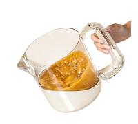 Mihauuke Taza Mezcladora de Huevos - Herramienta De Repostería De Prensa Manual | Vaso Mezclador De Cocina Para Repostería - Para Restaurante Hogar Preparación Del Desayuno Zumos Salsas