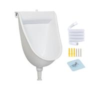 Mihauuke Urinario De Pared Para Caballeros | Inodoro De Pared Para Caballeros Con De Descarga | Urinarios Para,para Exterior, Hogar, Residencia, Jardín, Vehículo Recreativo, Apartamento