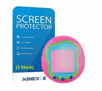 MIHENCE Compatible con Tamagotchi Uni Protector de pantalla, PET HD Protector de Pantalla Compatible con Tamagotchi Uni Electrónica Mascota [3 Unidades]