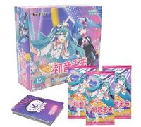 Miiku Cartas Anime, 160 PCS Miiku Cartas Coleccionables Anime Tarjetas Cards Booster Box Trading Card Pack Cartas Juego Cartas Card Game Sets Juegos para Interior y Exterior