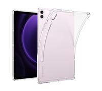 Miimall Compatible con Samsung Galaxy Tab S9 FE Plus Funda, TPU Funda con Airbag A Prueba de Golpes Antirayaduras Antiamarilleo Slim-Fit Transparente Funda para Galaxy Tab S9 FE+ 12.4 Pulgadas