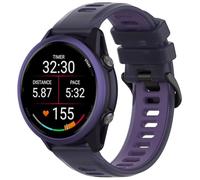 Miimall Correa de TPU para Garmin Forerunner 265, correa de silicona suave para Forerunner 255/255 Music/265 Music/Venu 2/Venu 3/Vivoactive 4/Darth Vader 45 mm/First Avenger 45 mm, 42MM, Silicona TPU