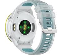 Miimall Correa deportiva para Garmin Forerunner 970/570 de 47 mm/255/265, Quickfit, 22 mm, sin huecos, correa de repuesto ajustable de TPU suave para Venu 2/3, Vivoactive 4 para mujeres y hombres