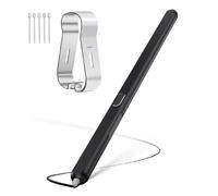 Miimall Repuesto de bolígrafo + 5 puntas de bolígrafo para Samsung Galaxy Z Fold 5, pantalla táctil de punta alta sensible, lápiz capacitivo S Pen de lujo para Galaxy Z Fold 5, negro