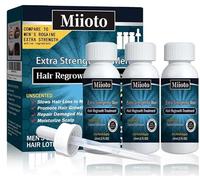 Miioto Acelerador Crecimiento Pelo, 180 ML Anticaida Cabello Hombre y Mujer, Crece Pelo Rapido Mujer, Promueve el Crecimiento del Cabello y Previene la Caída del Cabello