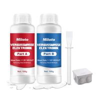 Miioto Gel Aislante Electrico, Pegamento Aislante Líquido, con Caja Conexiones Electricas, Adecuado para Placas de Circuitos, Moldes, Aislantes