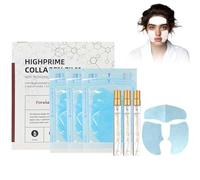 Miioto Korean Collagen Firming Mask, Collagen Soluble Film, 12 Piezas Mascarillas Hidratantes Faciales, Película de Colágeno, Collagen Skin Care, Reduce Líneas Finas y Mejora Flacidez de la Piel