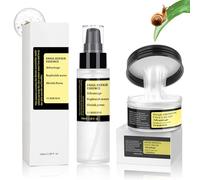 Miioto Serum Baba de Caracol+Crema Baba de Caracol, Advanced Snail 96 Mucin Power Essence, Snail Mucin Korean Skincare, Cosmetica Coreana Facial para Todo Tipo de Piel