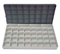 Mijello 52224 - desconexión Palet de plástico con Tapa de palets y cajones, Unos 22 x 33 cm