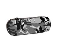 MIJKO Boston Terrier Negro, Estuche para lápices Estuche para lápices de Cuero de PU Estuche para lápices de Gran Capacidad Estuche para lápices Bolsa de cosméticos